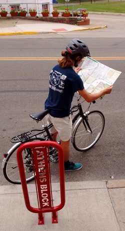 Athens Bicycle Map